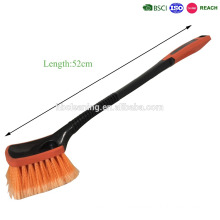 durable extended handle car brush with soft bristle new design